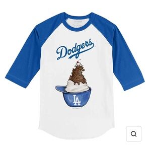 Dodgers Kids' ice cream Sundae shirt size 6/8